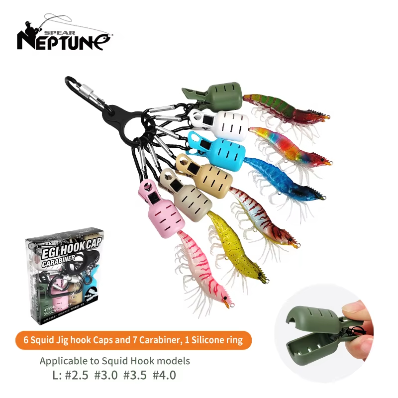 Fishing Hook Jig - Kit de 6 protections colorées pour