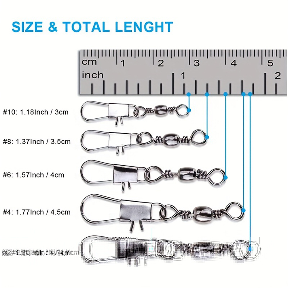 100 pièces/lot 4 # 6 # 8 # 10  - Fishing Hook Assortment avis et prix
