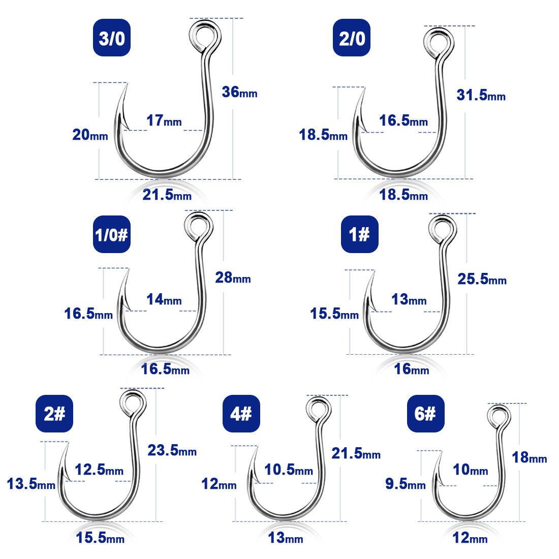 Hameçons de pêche 9KM, 25 pièc - Fishing Hook Offset avis et prix