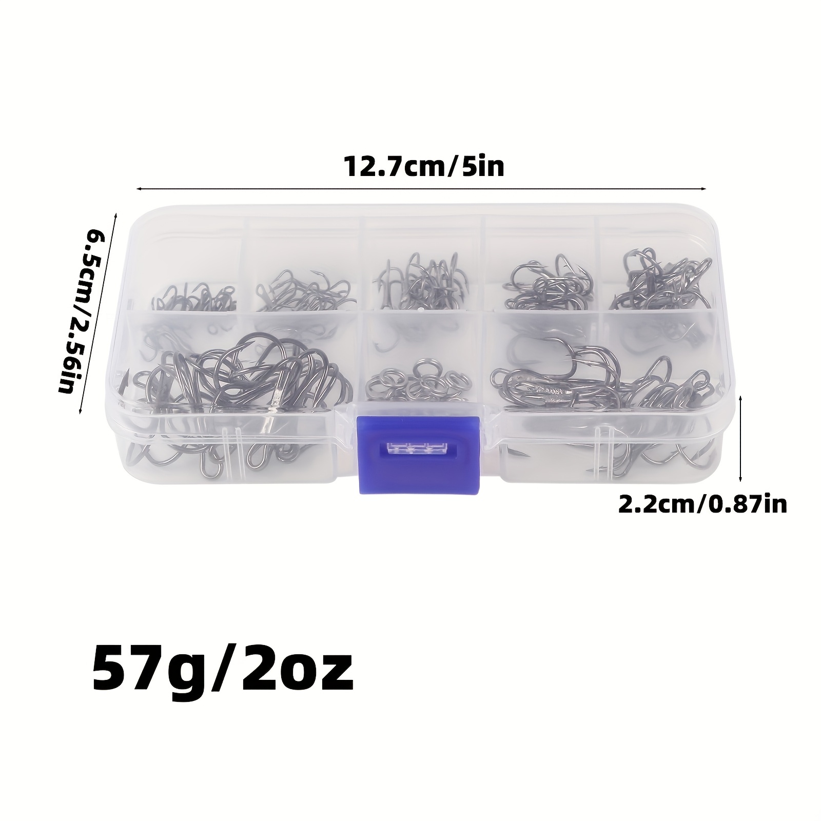 Kit de leurres à triple hameço - Fishing Hook Assortment avis et prix